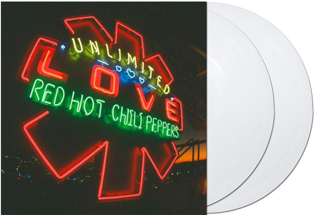 RED HOT CHILI PEPPERS  Unlimited Love  Coloured White Vinyl  2LP +   LP Brush It 