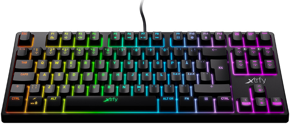 Клавиатура Xtrfy K4 TKL игровая для PC