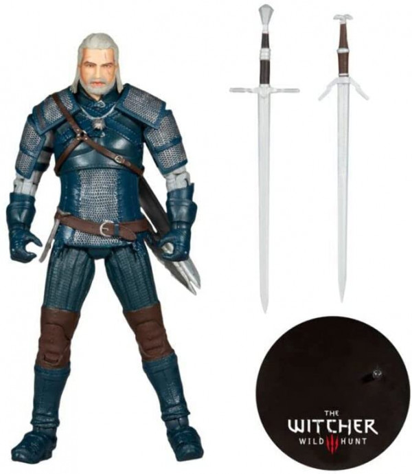 Фигурка The Witcher 3: Wild Hunt – Geralt Of Rivia Viper Armor Teal Dye (18 см)