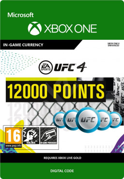UFC 4: 12000 UFC Points [Xbox One,  ]
