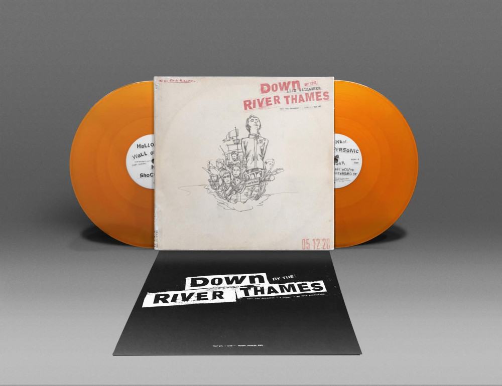 Liam Gallagher  Down By The River Thames Coloured Orange Vinyl (2 LP)