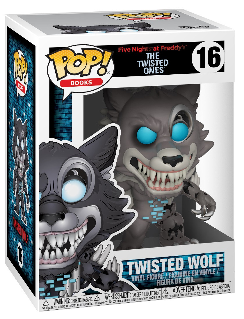  Funko POP Books: Five Nights At Freddy's The Twisted Ones  Twisted Wolf (9,5 )