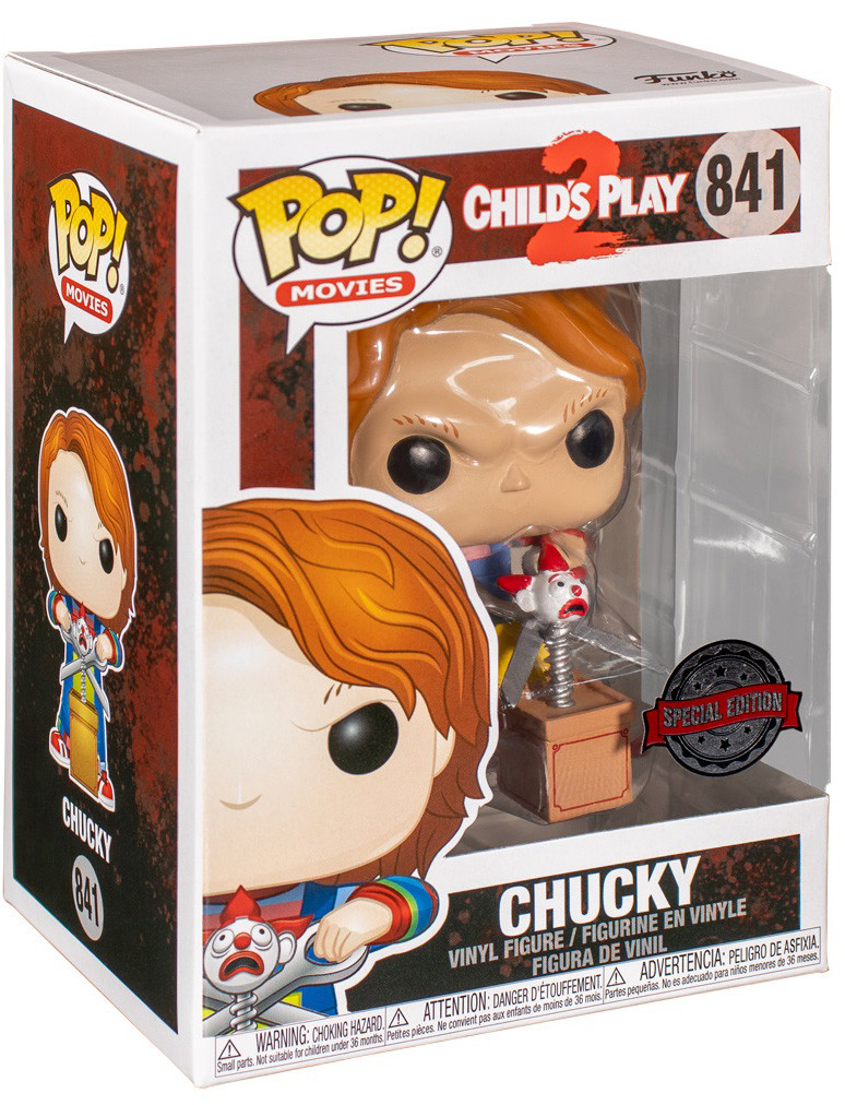  Funko POP Movies: Child's Play 2  Chucky With Buddy & Giant Scissors (9,5 )