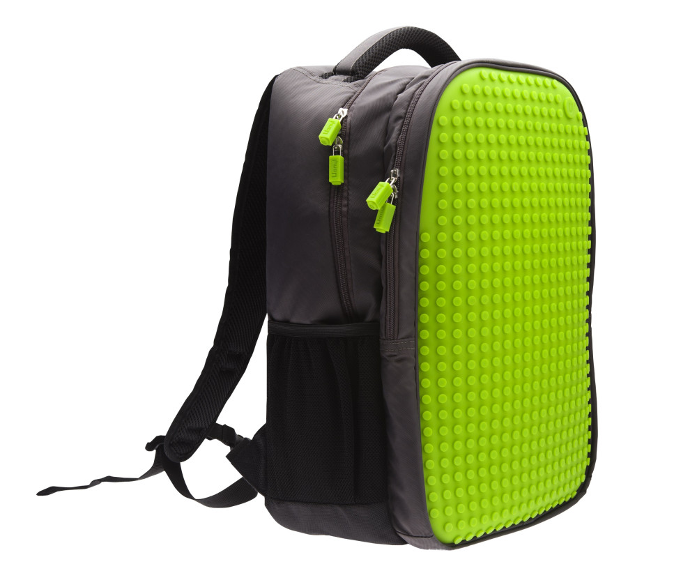 Пиксельный рюкзак для ноутбука (Full Screen Biz Backpack/Laptop bag) WY-A009 (Зеленый)
