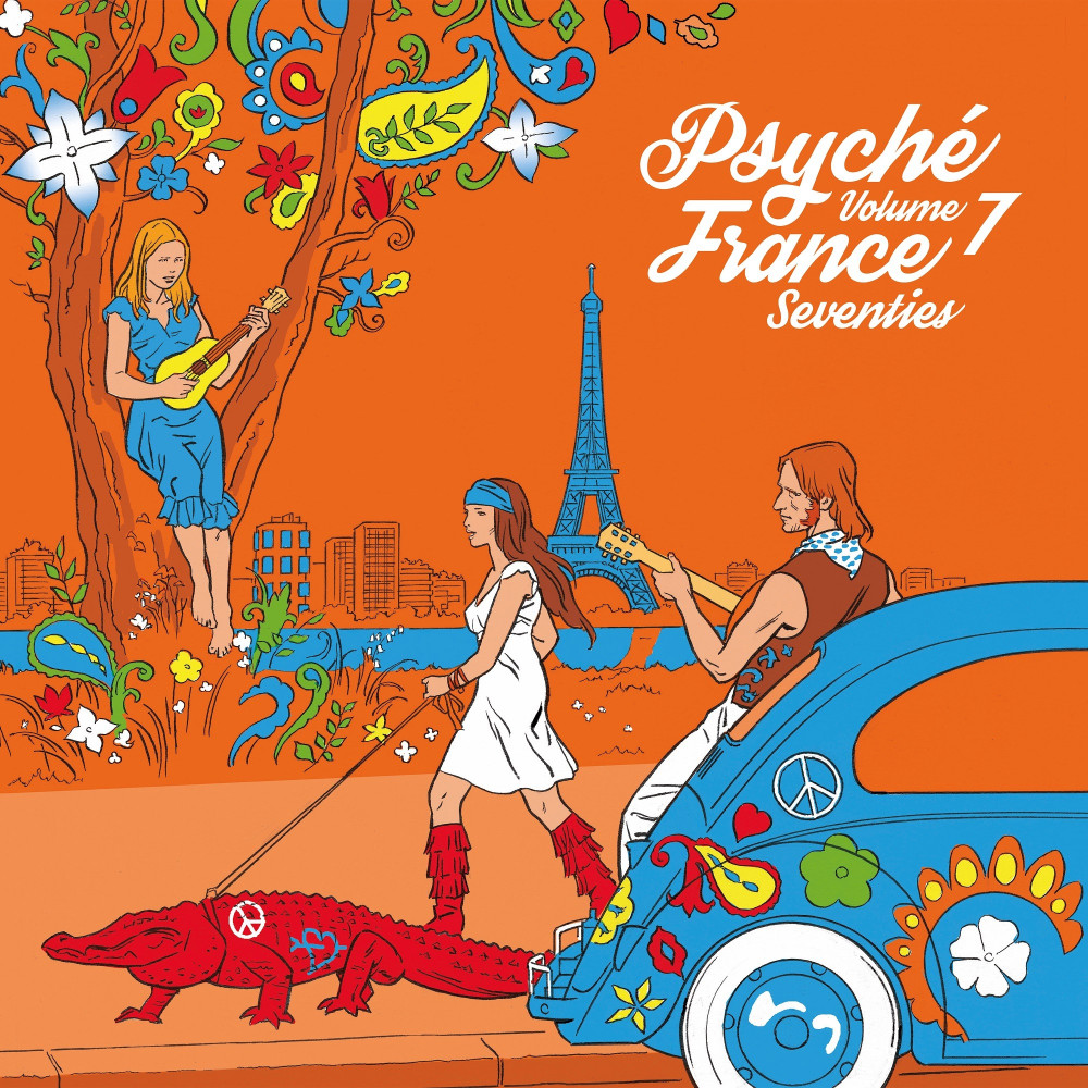 V/A Psyche France Vol. 7  LP + Конверты внутренние COEX для грампластинок 12" 25шт Набор