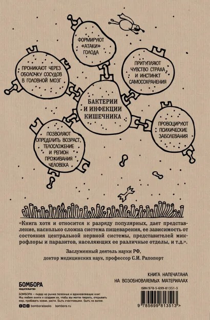 Очаровательный кишечник: Как самый могущественный орган управляет нами