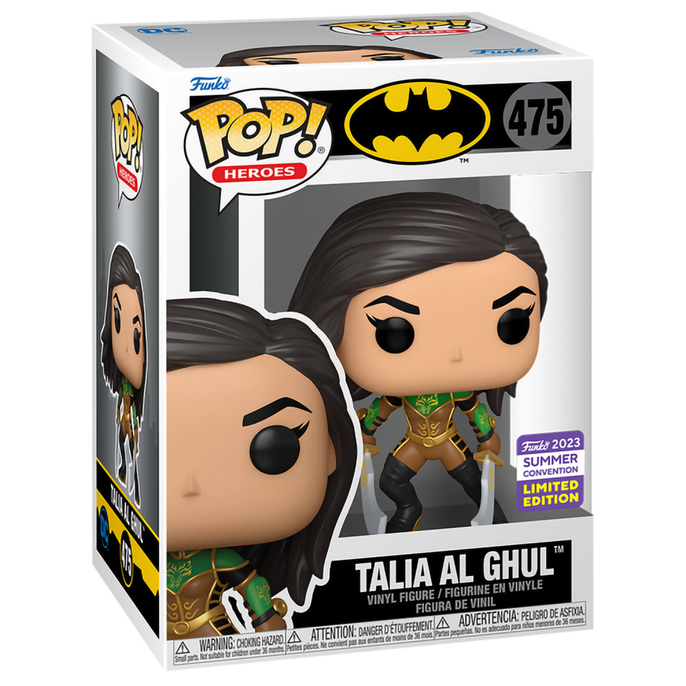 ������� Funko POP Heroes DC: The Dark Knight Rises � Talia Al Ghul [San Diego Comic Con 2023 Exclusive] (9,5 ��)