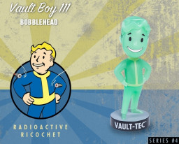  Fallout 4 Vault Boy 111 Bobbleheads: Series Four  Radioactive Ricochet (13 )