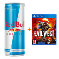 Evil West [PS4,  ] +   Red Bull   250