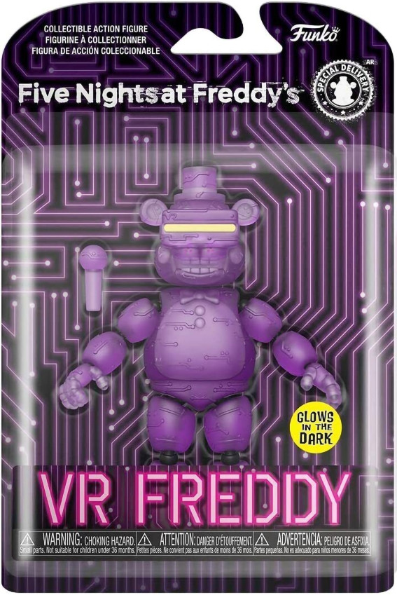  Funko Action Figures: Five Nights At Freddy`s S7  VR Freddy [Glows In The Dark] (14 )