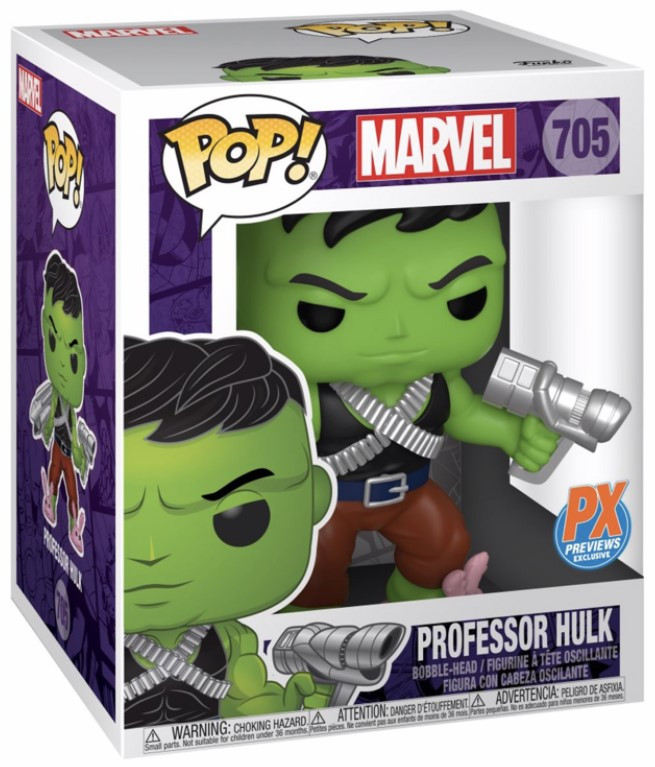  Funko POP Marvel: Professor Hulk with Chase Bobble-Head Exclusive (9,5 )