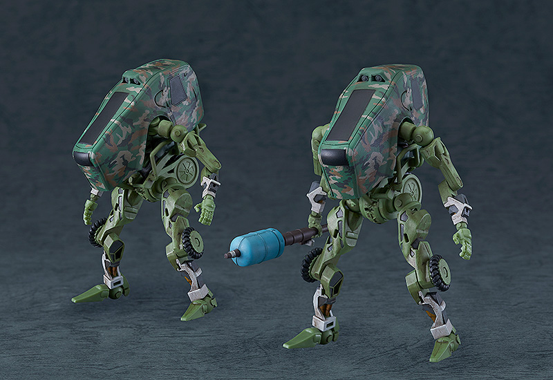 Набор из 2 фигурок-сборных моделей Moderoid Obsolete: Improvised Armed Exoframe 2-Pack 1/35 (8,5 см)