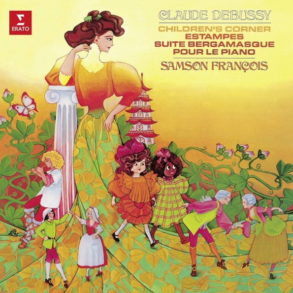 SAMSON FRAN�OIS  Debussy  Children's Corner Estampes Suite  LP + ����� ��� LP Brush It �����