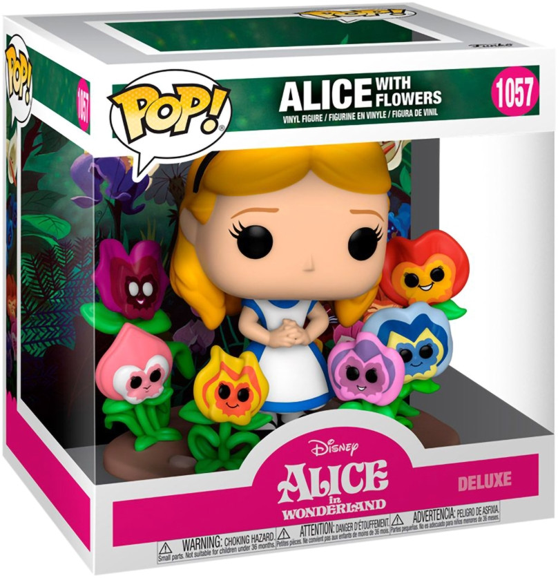  Funko POP Disney: Alice In Wonderland 70th Anniversary  Alice With Flowers (9,5 )