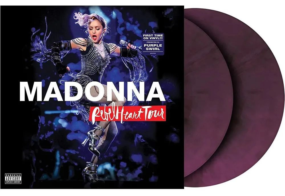 MADONNA  Rebel Heart Tour  Purple Swirl Vinyl  2LP + ����� ��� ������� LP � ����������� 250�� �����