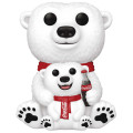  Funko POP Ad Icons: Coca-Cola  Polar Bear with Cub (241) (81063) (9,5 )