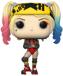  Funko POP Heroes: Birds Of Prey  Harley Quinn Roller Derby (9,5 )