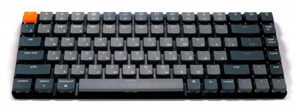 Клавиатура Keychron K3 Low Profile механическая, беспроводная, White LED, Blue Switch