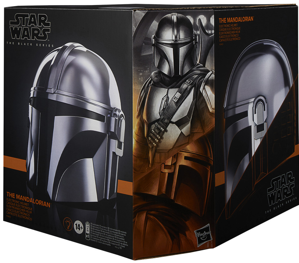   Star Wars:  The Mandalorian Premium Electronic Helmet Black Series