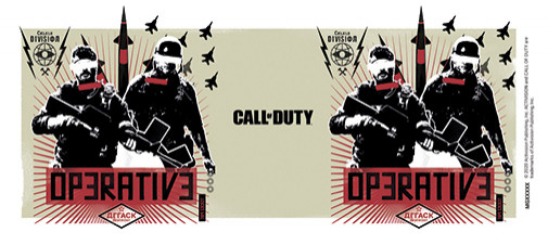 Кружка Call Of Duty Black Ops: Cold War Operative. Black Coloured Inner