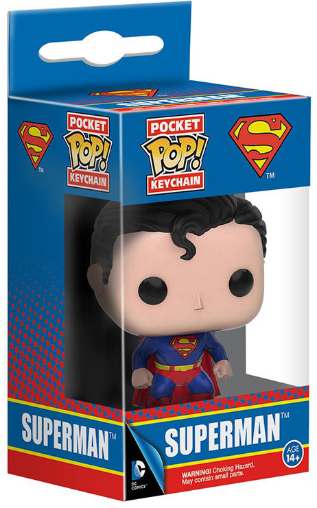 Брелок Funko Pocket POP: DC Comics – Superman
