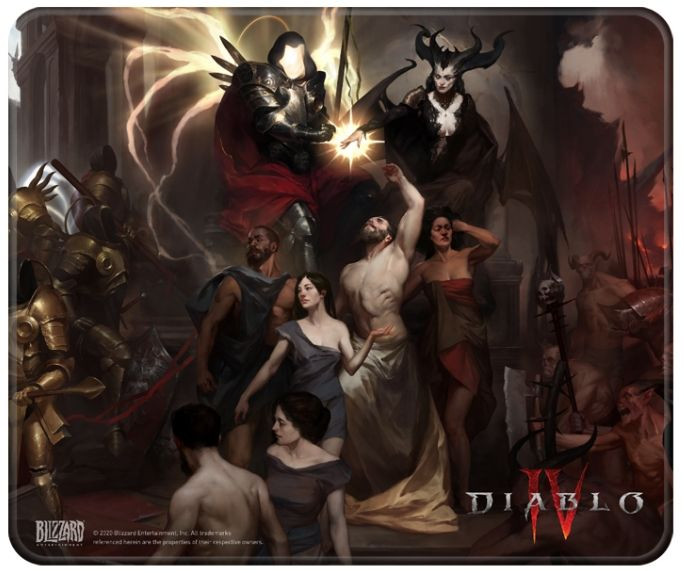Коврик для мыши Blizzard: Diablo IV – Inarius And Lilith