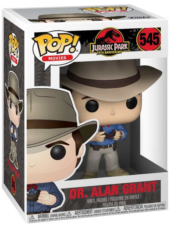  Funko POP Movies: Jurassic Park  Dr. Alan Grant (9,5 )
