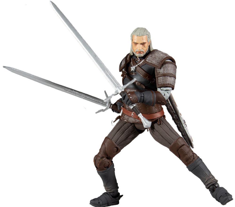  The Witcher Wild Hunt: Geralt Of Rivia Action Figure (18 )