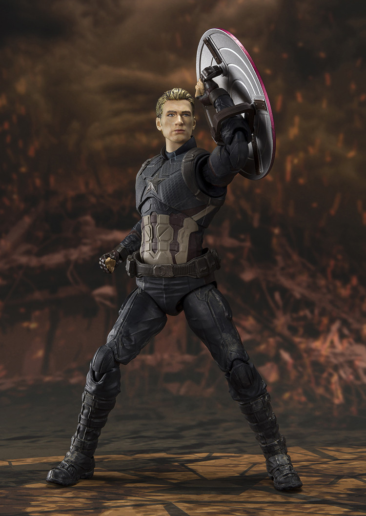  S.H.Figuarts: Avengers Endgame  Captain America Final Battle Edition (15 )