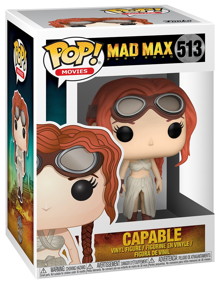  Funko POP Movies: Mad Max Fury Road  Capable (9,5 )