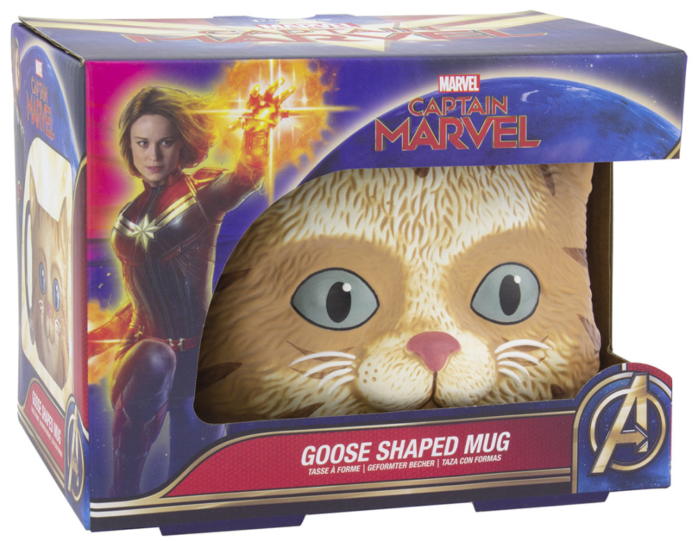  Captain Marvel Goose Shaped Mug