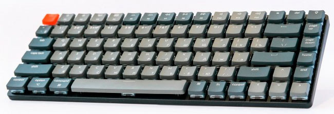 Клавиатура Keychron K3 Low Profile механическая, беспроводная, White LED, Blue Switch