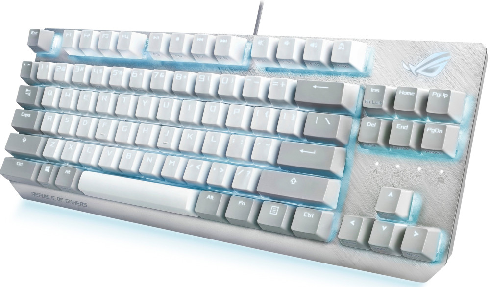 ���������� ASUS ROG Strix Scope NX TKL Moonlight White (90MP00N5-BKRA00)