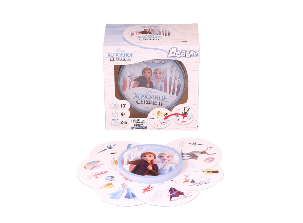 Настольная игра Доббль: Холодное сердце 2