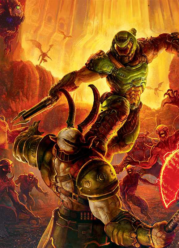Артбук Мир игры DOOM Eternal