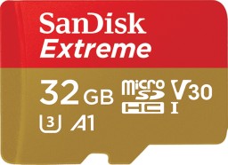 ����� ������ SanDisk Extreme microSD UHS-I 32GB Class 10