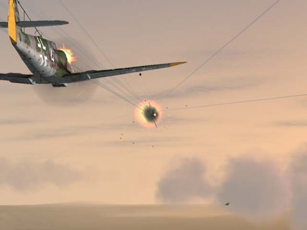 Скриншот из игры Ил-2 Штурмовик: Крылатые хищники