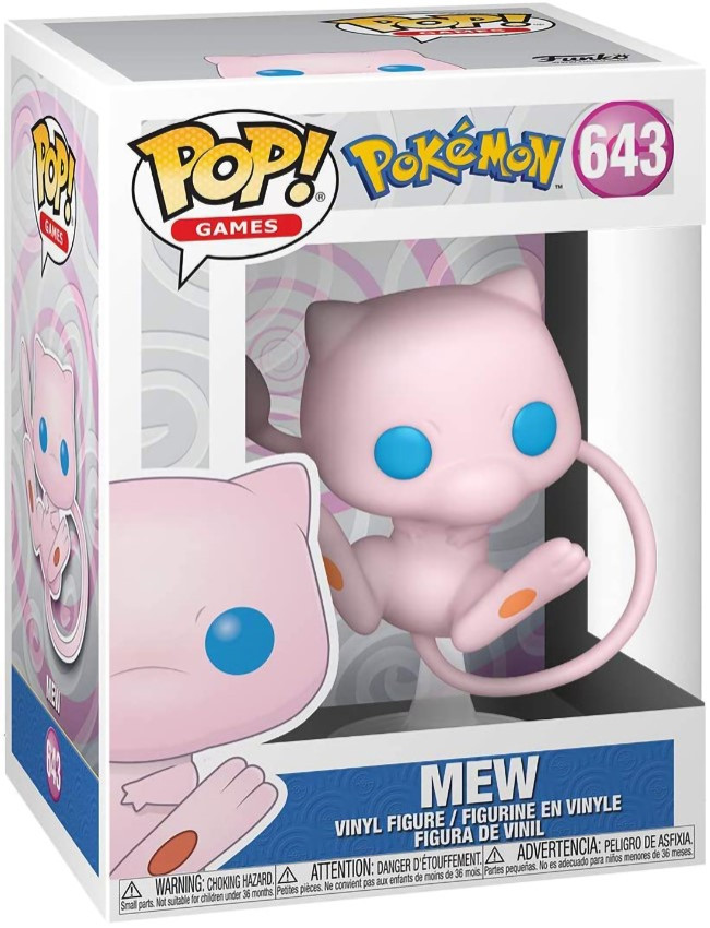  Funko POP Games: Pokemon  Mew (9,5 )