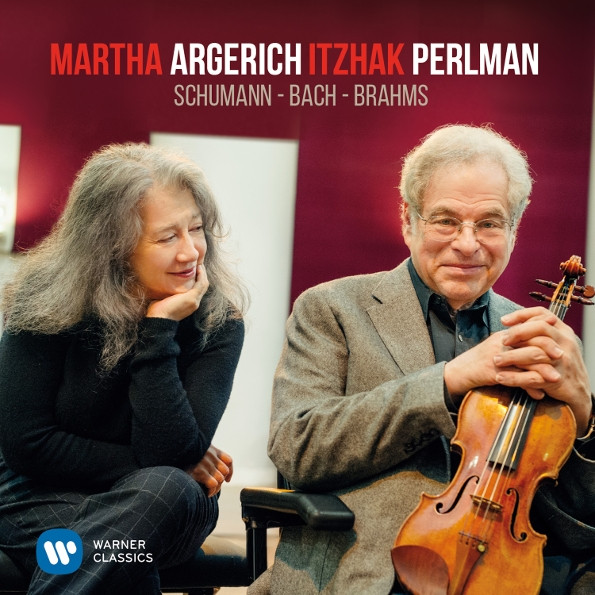 ARGERICH MARTHA & PERLMAN ITZHAK  Schumann Robert, Bach Johann Sebastian, Brams Johannes  LP +   LP Brush It 