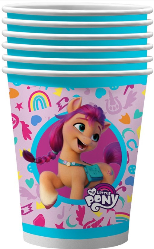 Набор бумажных стаканов My Little Pony 4 (250 мл, 6 шт)