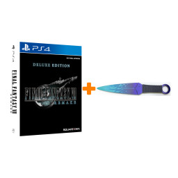  Final Fantasy VII Remake. Deluxe Edition [PS4,  ] +     2   