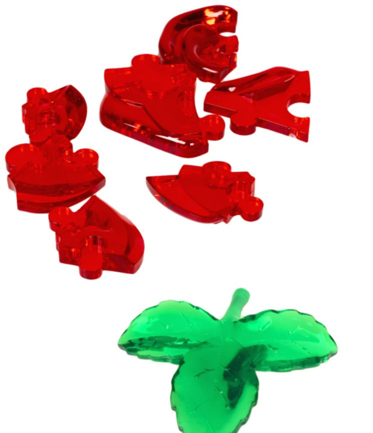 3D Пазл Магия кристаллов: Роза (44 детали)