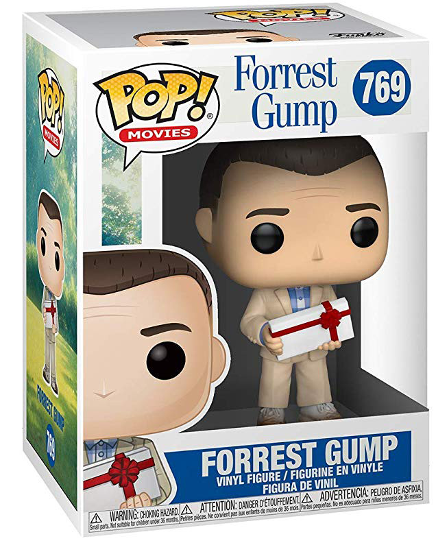  Funko POP Movies: Forrest Gump  Forrest Gump With Chocolates (9,5 )