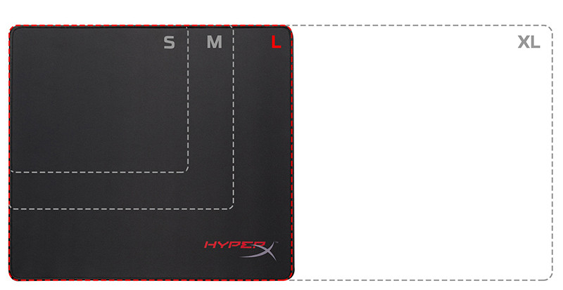    HyperX Fury S Pro Mousepad  PC (L)
