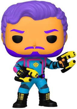 ������� Funko POP Marvel: Guardians Of The Galaxy 3 � Star-Lord Blacklight Exclusive Bobble-Head (11 ��)