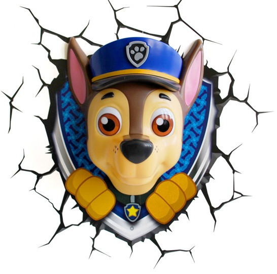 3D Светильник Paw Patrol: Chase