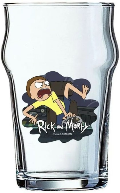 Набор бокалов Rick And Morty: Пейл-эль  – Крик, 2 шт (570 мл, стекло)