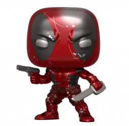  Funko POP: Marvel 80 Years  Deadpool First Appearance Metallic Bobble-Head (9,5 )