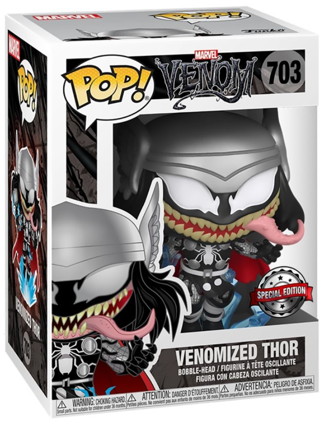  Funko POP Marvel: Venom Venomized Thor Bobble-Head Exclusive (9,5 )