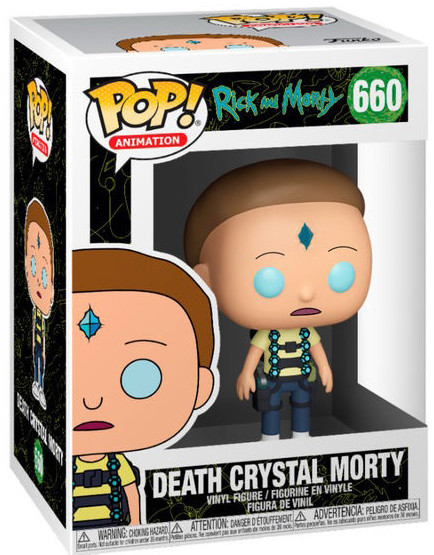  Funko POP Animation: Rick And Morty  Death Crystal Morty (9,5 )